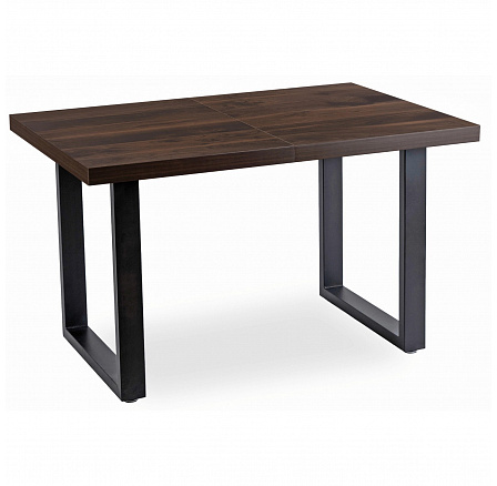 Stůl TOMAS Rozkládací 130-230 cm Ořech/Černý