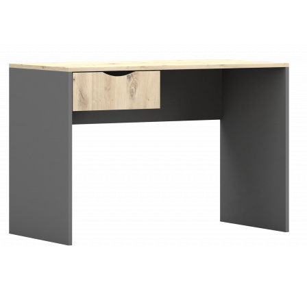 Psací stůl - JOY II 08, Šedá/Dub Artisan