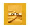 Křeslo KARO 1 VELVET, Curry Bluvel 68/Buk