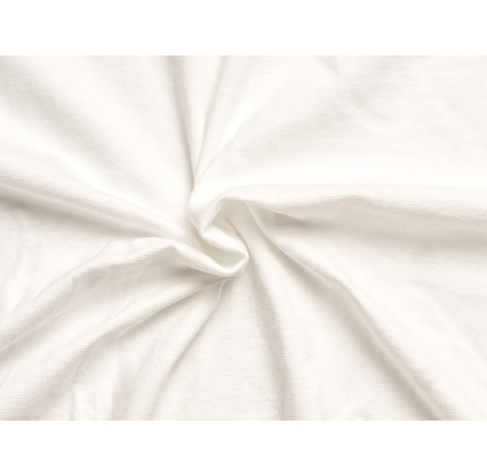 Jersey prostěradlo EXCLUSIVE smetanové 180x200 dvojlůžko