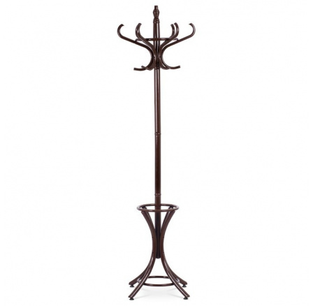 Věšák, masiv, hnědá, F-2059 BR