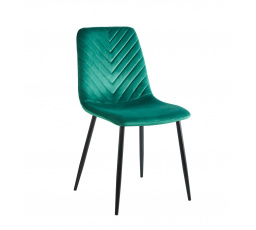 Židle velvet zelená K5-FX