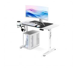 Herní stůl 110 cm s nastavitelnou výškou  X-Tensio 1100 bílý