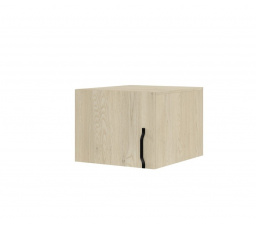 Nádstavec na skříň BRAGA 5 s kovovým madlem dub cremona