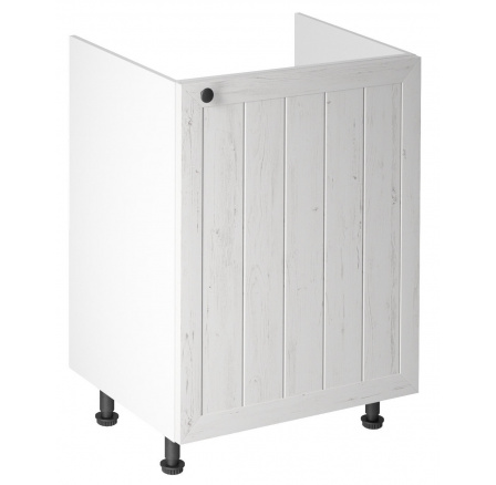 Kuchyňská dolní skřínka PROWANSJA D60Z - Pravá, Bílá/Borovice Andersen