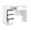 Psací stůl FELIX 519,  Bílý, (Fuction plus 70519-4949)