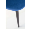 Jídelní židle K384, tmavě modrý Velvet