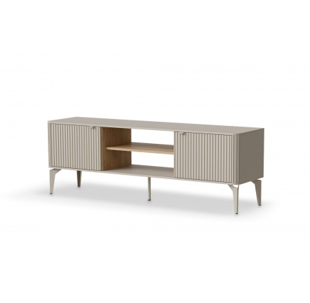 BELUCI RTV-1 televizní stolek kašmír / dub cremona