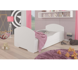 Postel s matrací a šuplíkem PEPE 160x80 Bílá