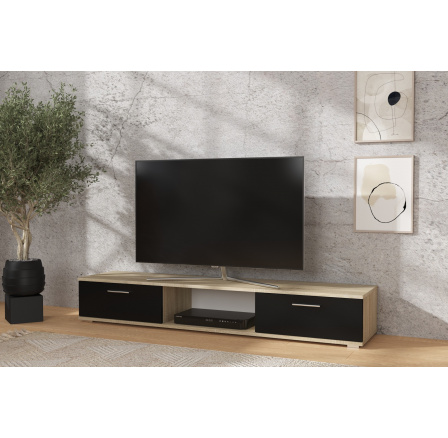 RTV SELLA Sonoma+Černá Matná