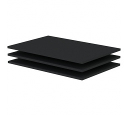 Přídavné police pro skříně BERNO 150 Antracit