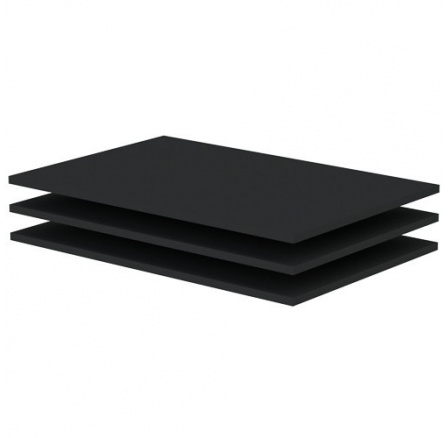 Přídavné police pro skříně BERNO 150 Antracit