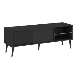 Televizní stolek BARCELONA RTV 135 1D, Černá/Černá