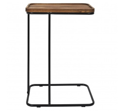 Pomocný stolek Meleto akácie/ černý