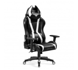 Herní kancelářské křeslo X Horn 2.0 Normální velikost, černobílé