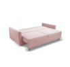 Pohovka rozkládací PASTELLA Růžová, Queens 19