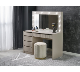 Toaletní stolek HOLLYWOOD 2 XL, Kašmír