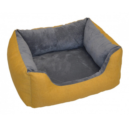 Pelíšek AXIN Deluxe velký žlutý - 68x58 cm Pelíšek AXIN Deluxe velký žlutý - 68x58 cm