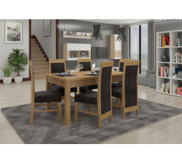 Sada stůl s židlemi RODOS 57 Craft Gold