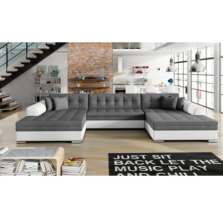 Sedací souprava ve tvaru U VENTO, Sawana 05/Soft 17