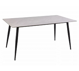 Jídelní stůl RION, Šedá/ Černá