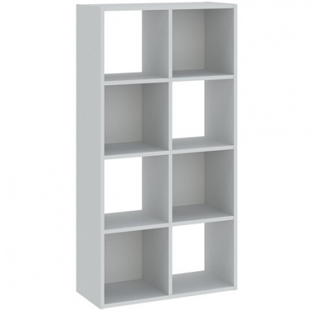 Regál CATCHY 8P, Bílá Regál CATCHY 8P, Bílá