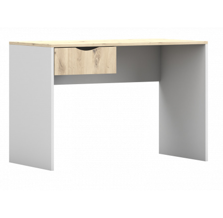Psací stůl - JOY I 08, Bílá/Dub Artisan
