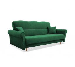 Pohovka rozkládací LOFT 3 Zelená, Arva 12