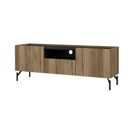 TV komoda Bertil 202, dub catania/černý mat TV komoda Bertil 202, dub catania/černý mat