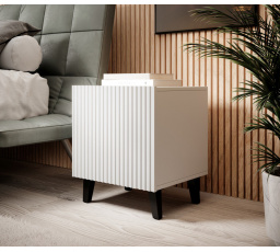 Sada nočních stolků PAFOS, Bílá