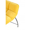 Křeslo BELTON, žluté