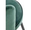 Barová židle H106, tmavě zelená