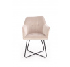 Jídelní židle K377, béžový Velvet