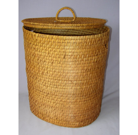 Koš prádelní ratanový oválný 