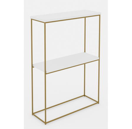 Konzola Velo Zlatý+Bílý Konzola Velo Zlatý+Bílý