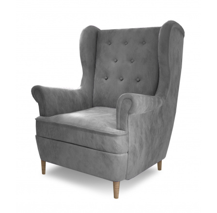 Křeslo AROS 1F, Potah: Monolit 84