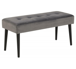 Lavička Glory VIC Tmavě šedá