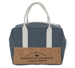 Taška na oběd Refreshing Cork 3l modrá