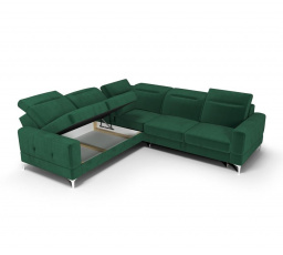 Rohová sedací souprava MALIBU MAX 250x250 - volitelný odstín , levá