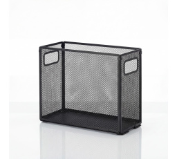 Organizér na stůl kovový košík