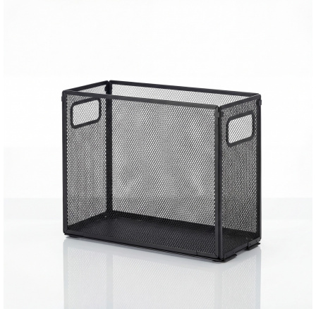 Organizér na stůl kovový košík