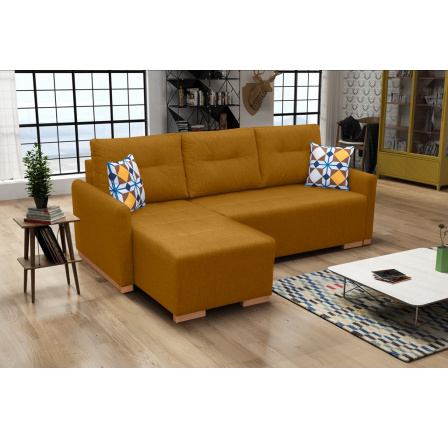 Rohová sedací souprava Padova L žlutá Rohová sedací souprava Padova L žlutá