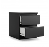 Noční stolek SIMPLICITY 069, Černý mat