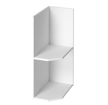 Kuchyňská dolní polička Royal D25PZ - Pravá, Bílá