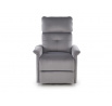 Elektricky polohovatelné a masážní křeslo SEMIR 2, Šedý Bluvel 14