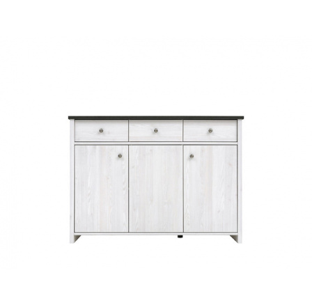 Komoda PORTO KOM3D3S modřín sibiu světlý