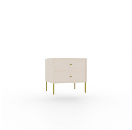 Noční stolek Tili Písková béžová+Písková béžová