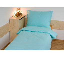 Povlečení bavlna UNI 140x200, 70x90cm zelené