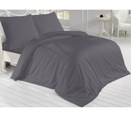 Povlečení Satén 140x200, 70x90cm antracitové