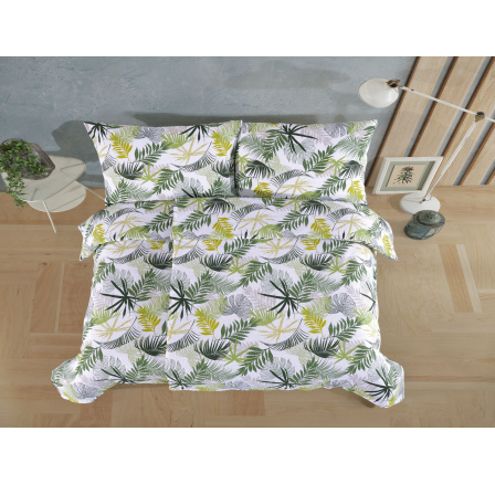 Povlečení krep 140x200, 70x90 cm Tropical zipový uzávěr
